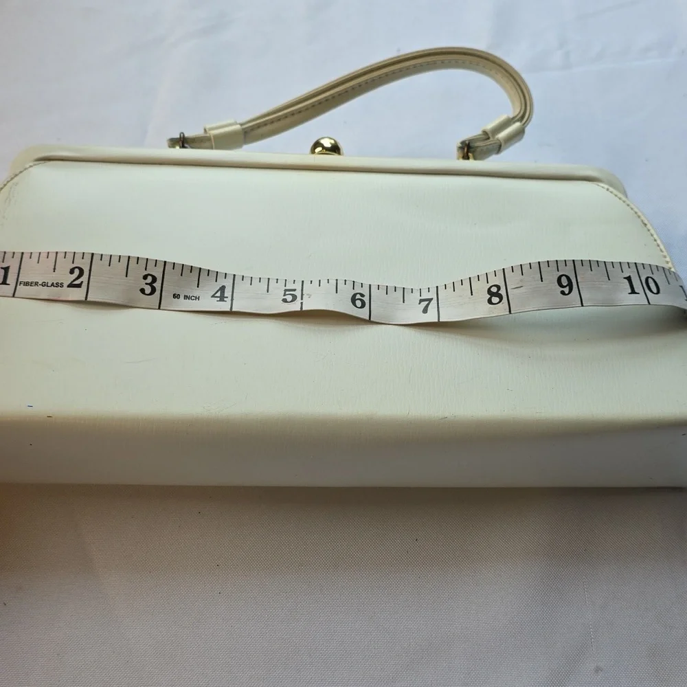 Vintage Theodor Women's Purse Handbag Creamy Ivory‎ GUC READ - Picture 15 of 16